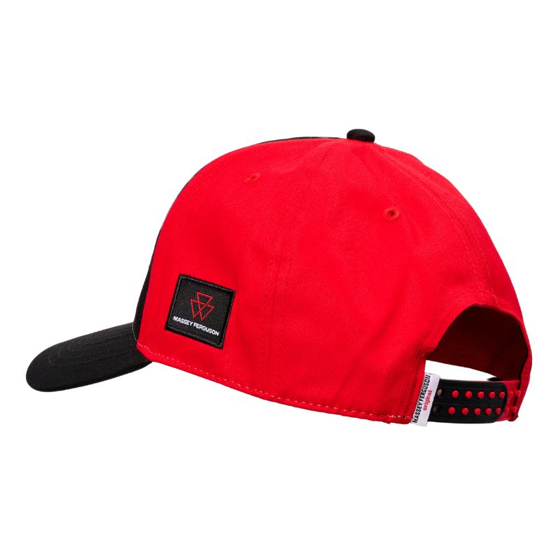 Massey Ferguson Black & Red Born To Farm Cap (2)