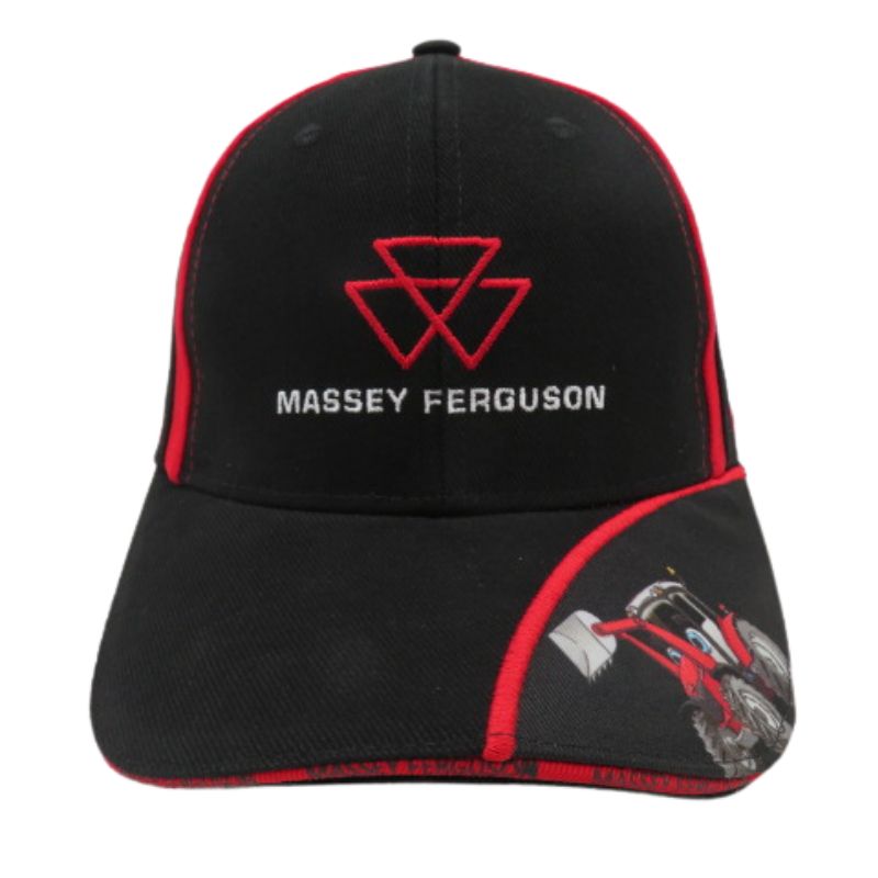 Massey Ferguson Red & Black Childrens Cap